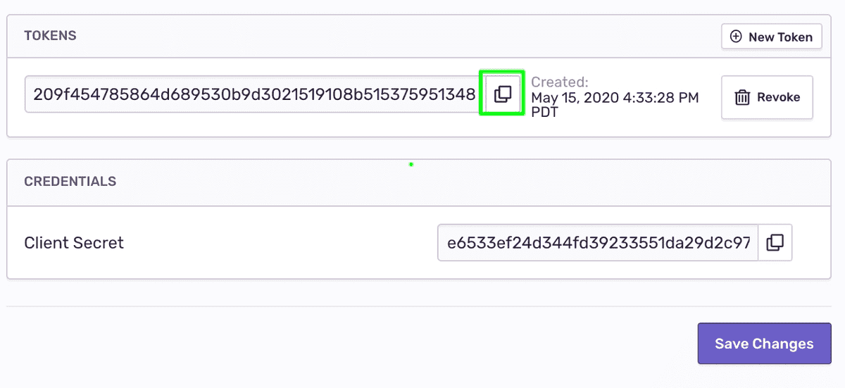 Create Auth Token 2