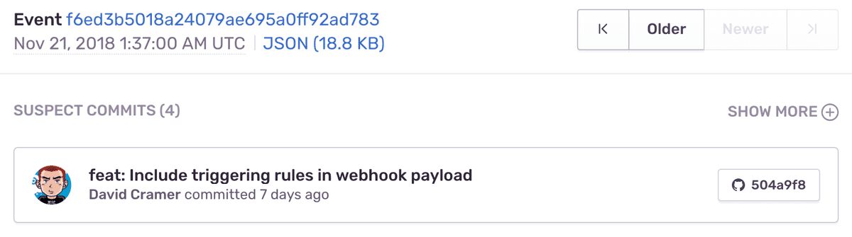 github global suspect commits
