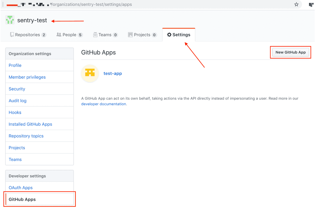 github e new app