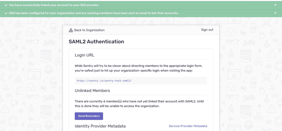 saml2 success