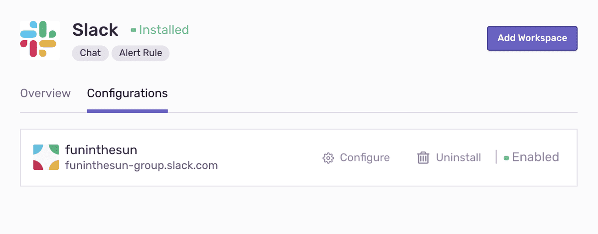 slack install success