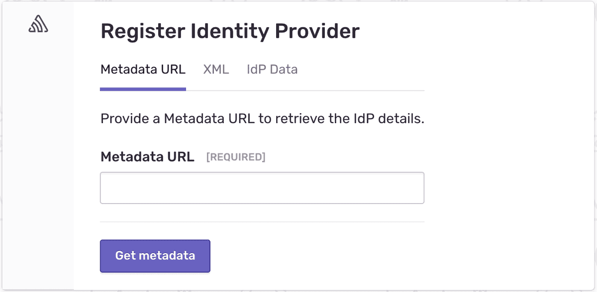 saml2 metadata url